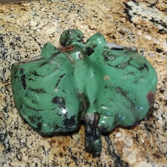 Early ANTIQUE Art Deco FIGURAL ASHTRAY BALLERINA, LADY DANCER ash tray - Picture 12 of 12